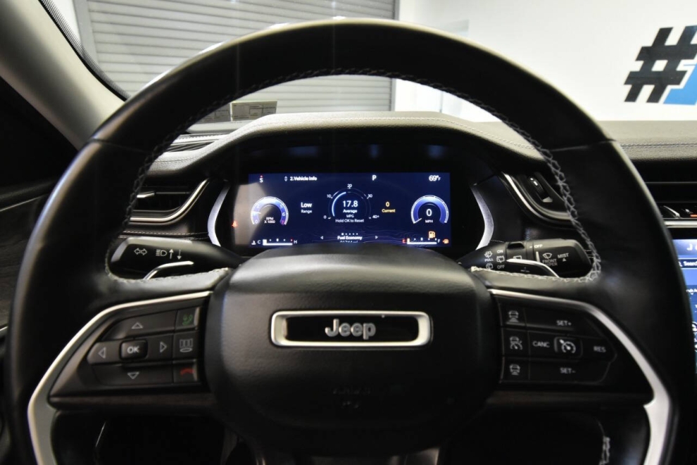 2021 Jeep Grand Cherokee L Limited 4x4 4dr SUV, Gray, Mileage: 91,730 - photo 25