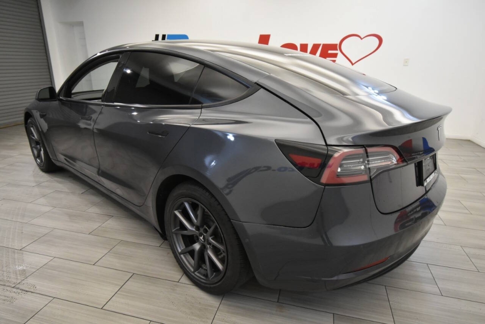 2021 Tesla Model 3 Standard Range Plus 4dr Sedan, Gray, Mileage: 99,814 - photo 2