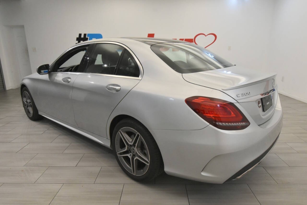 2021 Mercedes-Benz C-Class C 300 4MATIC AWD 4dr Sedan, Silver, Mileage: 84,420 - photo 2