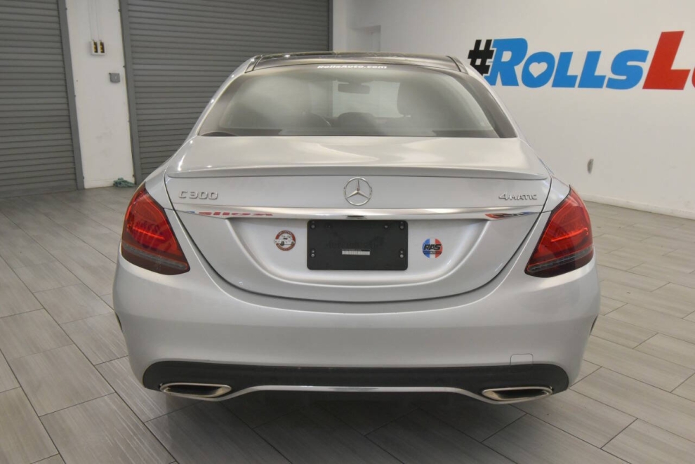 2021 Mercedes-Benz C-Class C 300 4MATIC AWD 4dr Sedan, Silver, Mileage: 84,420 - photo 3