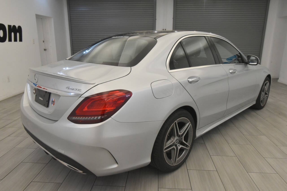 2021 Mercedes-Benz C-Class C 300 4MATIC AWD 4dr Sedan, Silver, Mileage: 84,420 - photo 4
