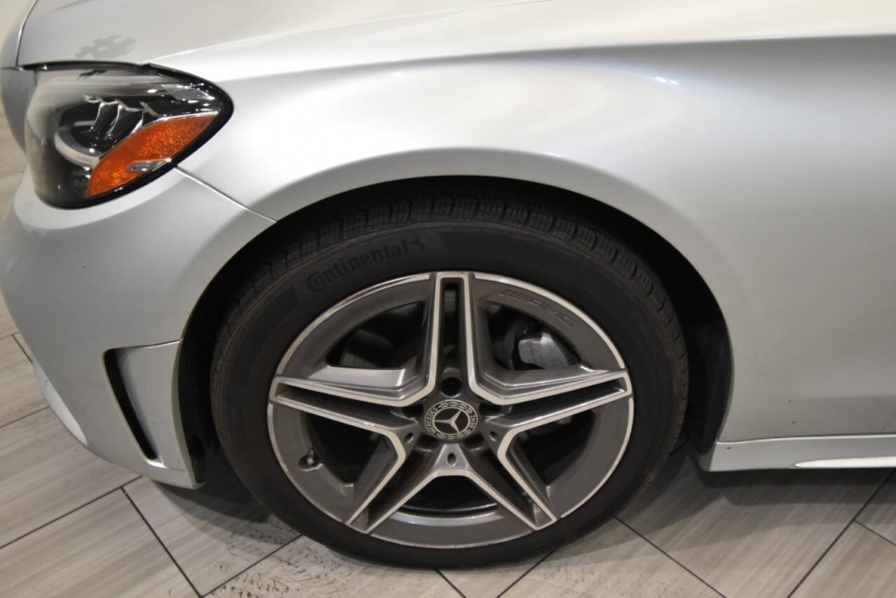 2021 Mercedes-Benz C-Class C 300 4MATIC AWD 4dr Sedan, Silver, Mileage: 84,420 - photo 8