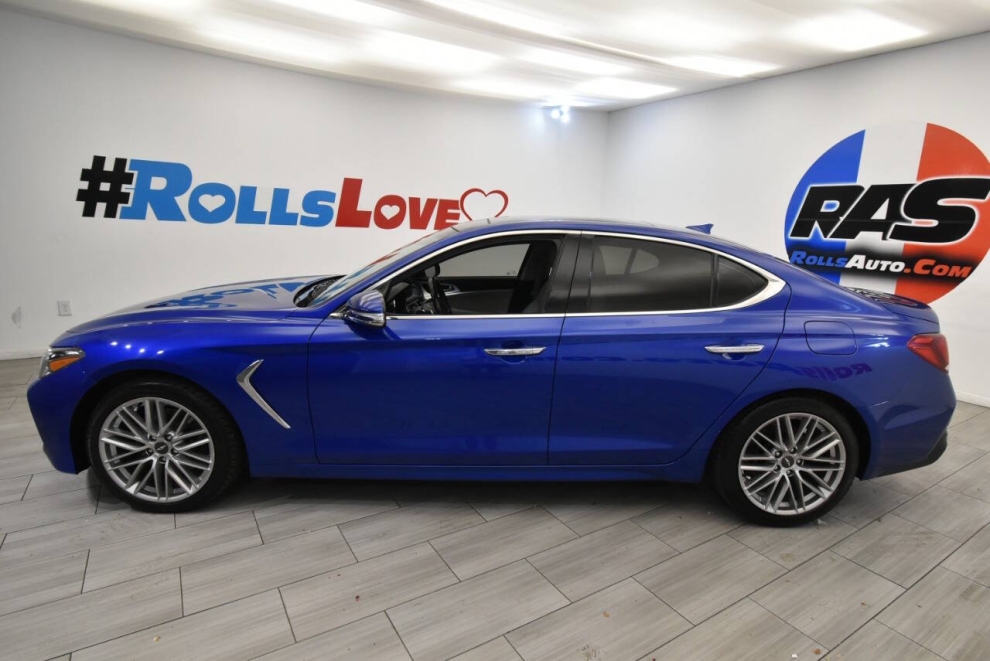 2021 Genesis G70 HTRAC, Blue, Mileage: 85,657 - photo 1