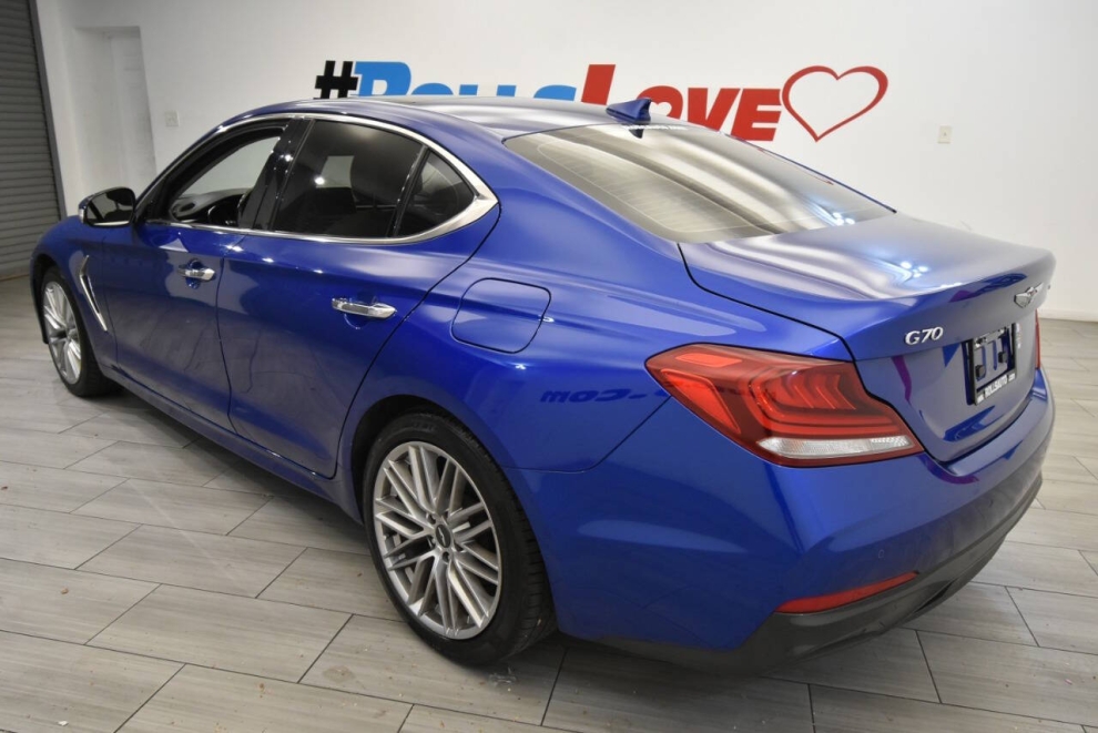 2021 Genesis G70 HTRAC, Blue, Mileage: 85,657 - photo 2