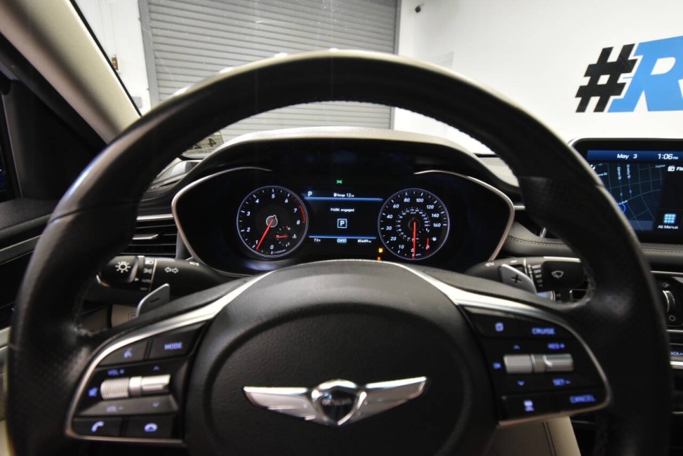 2021 Genesis G70 HTRAC, Blue, Mileage: 85,657 - photo 24
