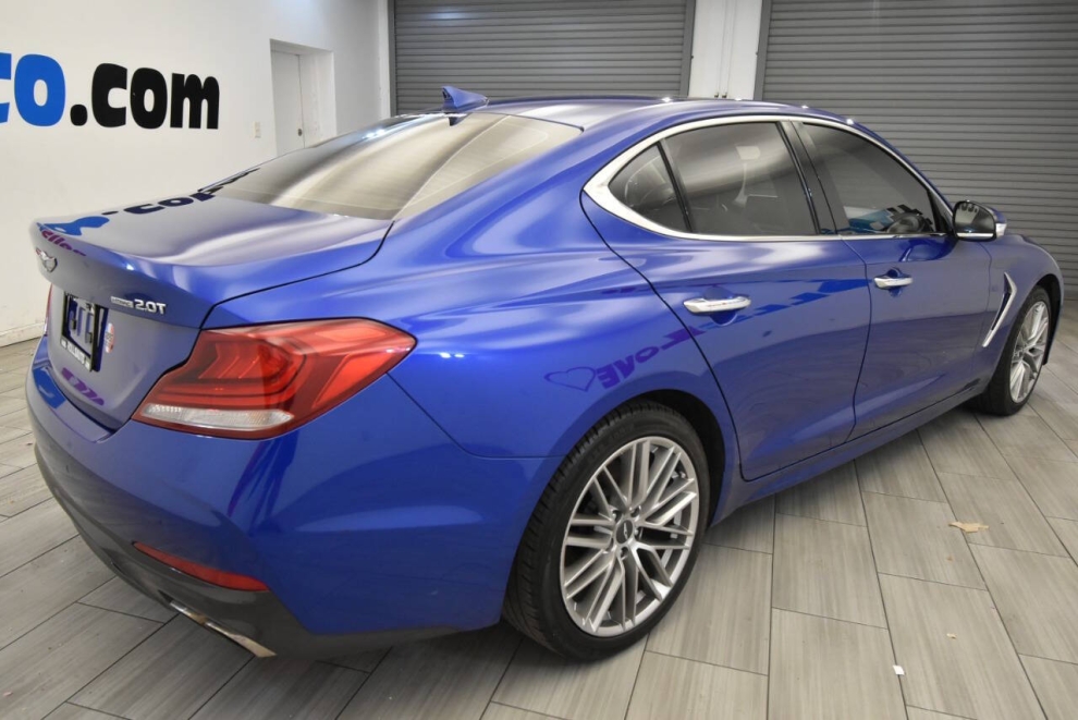 2021 Genesis G70 HTRAC, Blue, Mileage: 85,657 - photo 4