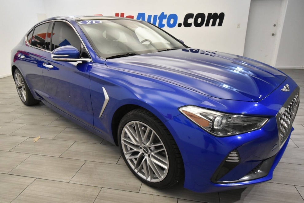 2021 Genesis G70 HTRAC, Blue, Mileage: 85,657 - photo 6