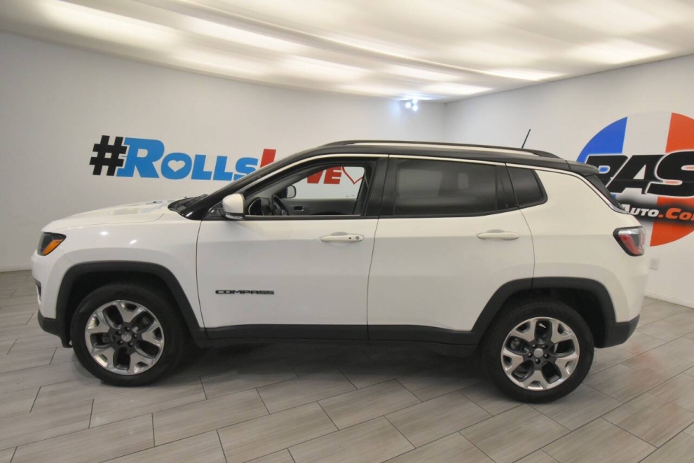 2020 Jeep Compass Limited, White, Mileage: 98,381 - photo 1