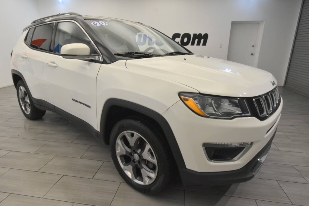 2020 Jeep Compass Limited, White, Mileage: 98,381 - photo 6