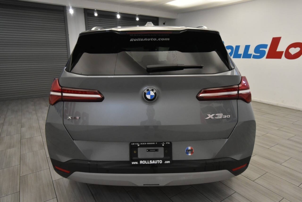 2025 BMW X3 xDrive30 AWD 4dr Sports Activity Vehicle, Gray, Mileage: 1,361 - photo 3