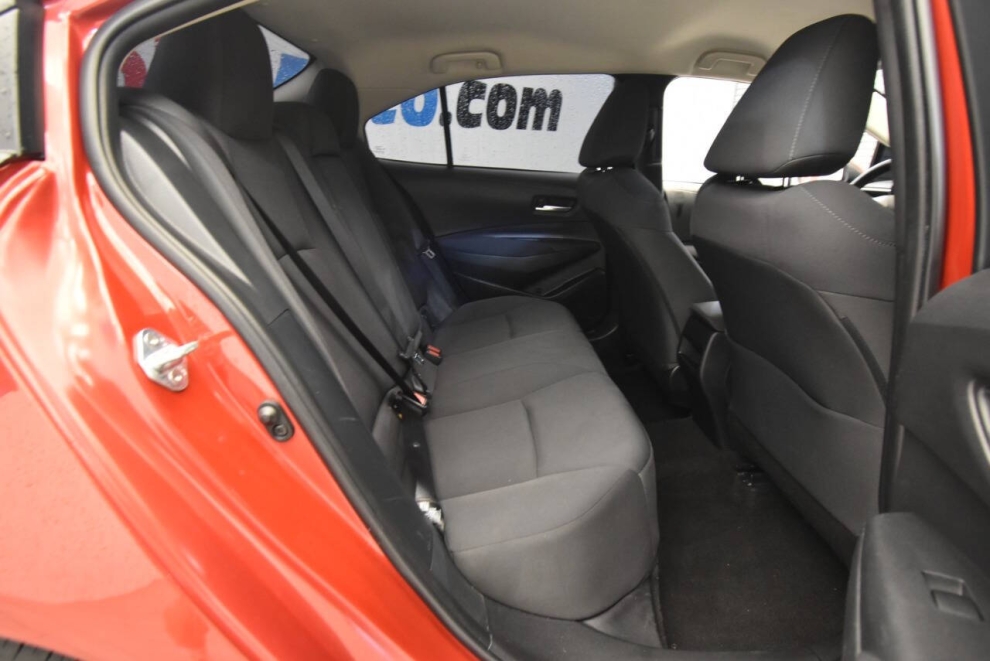 2021 Toyota Corolla LE 4dr Sedan, Red, Mileage: 70,657 - photo 16