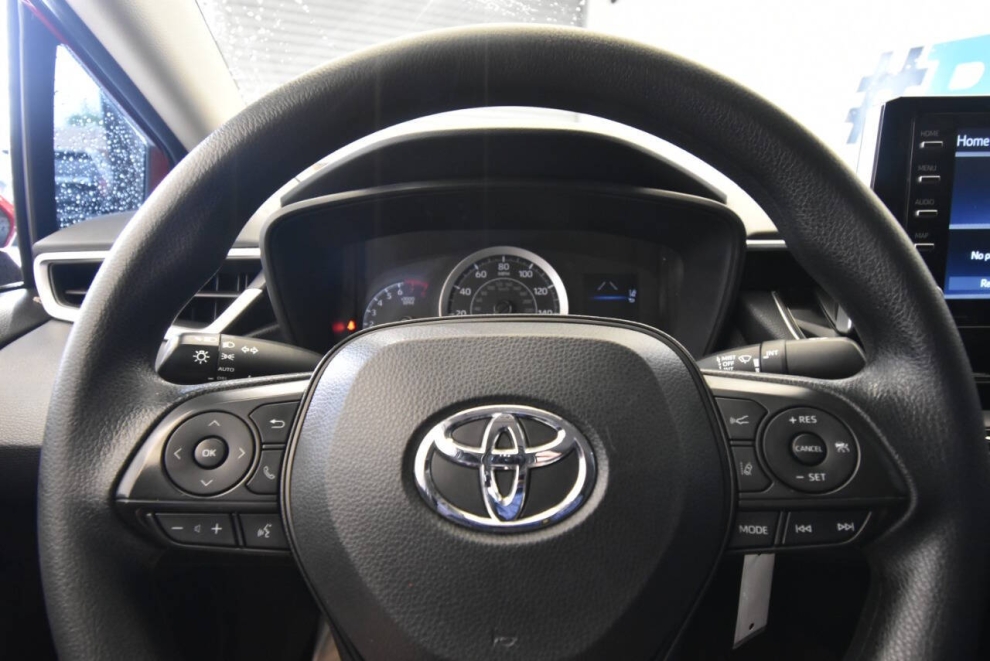 2021 Toyota Corolla LE 4dr Sedan, Red, Mileage: 70,657 - photo 22