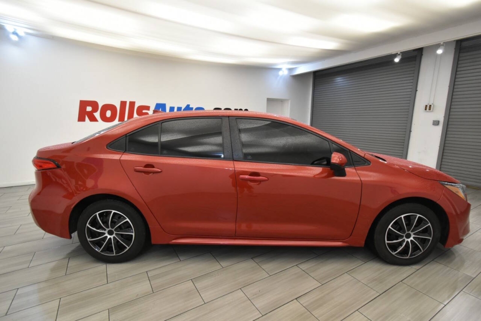 2021 Toyota Corolla LE 4dr Sedan, Red, Mileage: 70,657 - photo 5