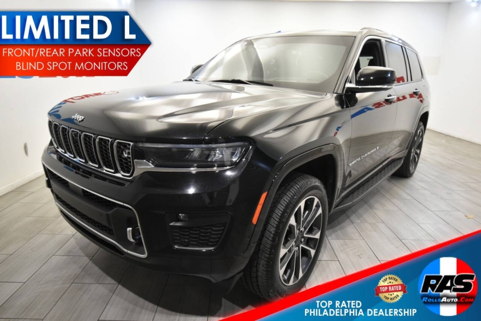 2021 Jeep Grand Cherokee L Overland 4x4 4dr SUV, Black, Mileage: 99,480 