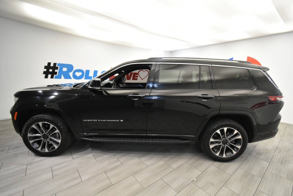 2021 Jeep Grand Cherokee L Overland 4x4 4dr SUV, Black, Mileage: 99,480 - photo 1