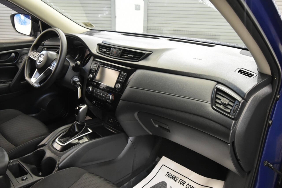 2020 Nissan Rogue S, Blue, Mileage: 52,596 - photo 14