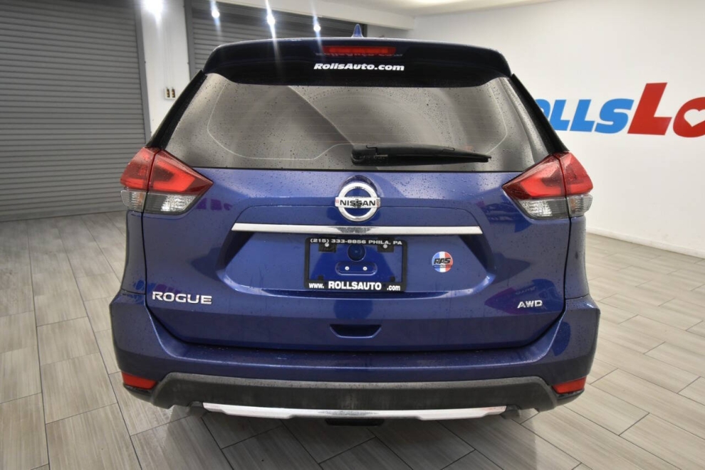 2020 Nissan Rogue S, Blue, Mileage: 52,596 - photo 3