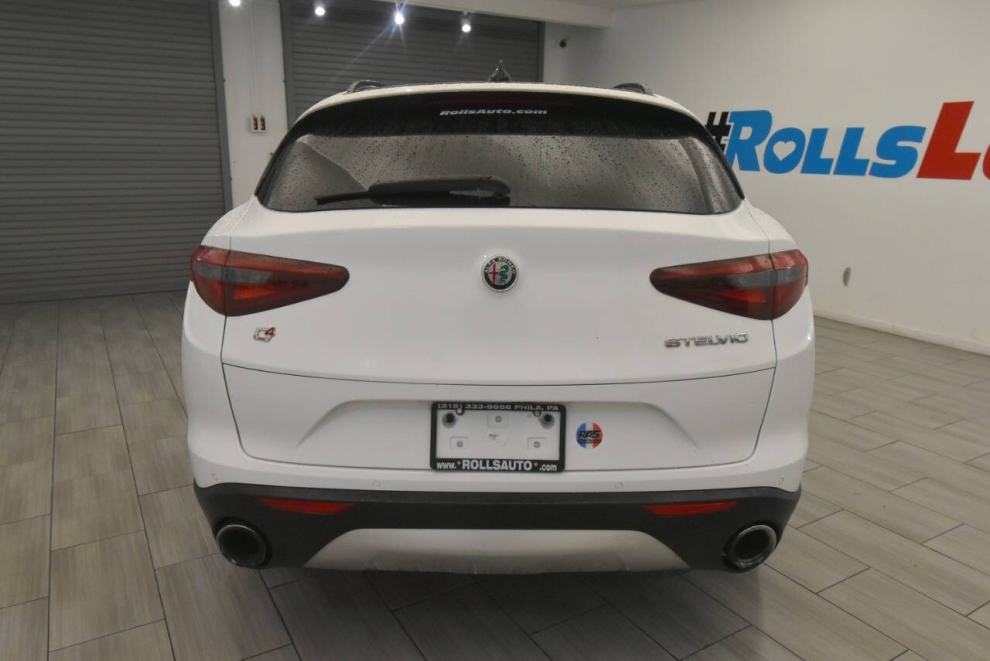 2018 Alfa Romeo Stelvio Sport AWD 4dr Crossover, White, Mileage: 57,943 - photo 3