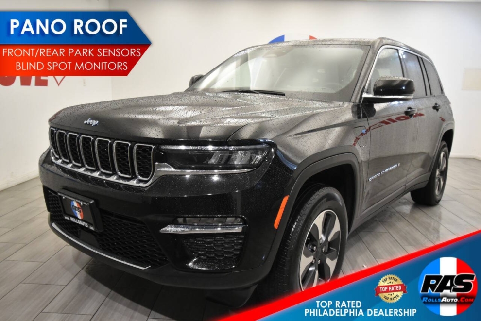 2023 Jeep Grand Cherokee 4XE, Black, Mileage: 44,010 