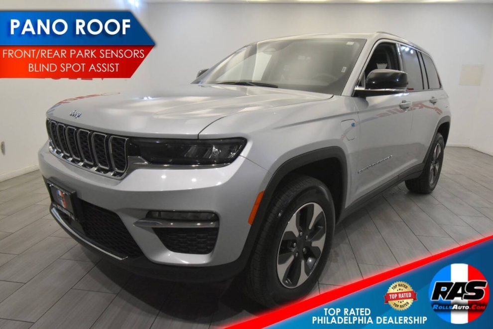 2023 Jeep Grand Cherokee 4XE, Silver, Mileage: 46,440 