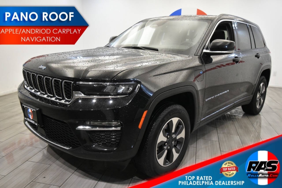 2023 Jeep Grand Cherokee 4XE, Black, Mileage: 42,598 