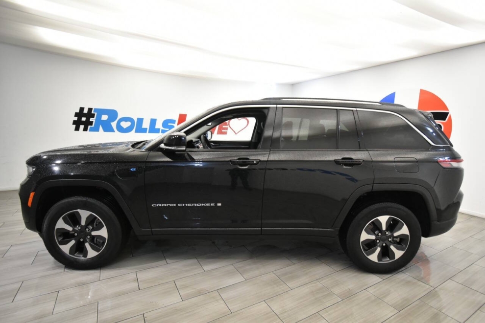 2023 Jeep Grand Cherokee 4XE, Black, Mileage: 42,598 - photo 1