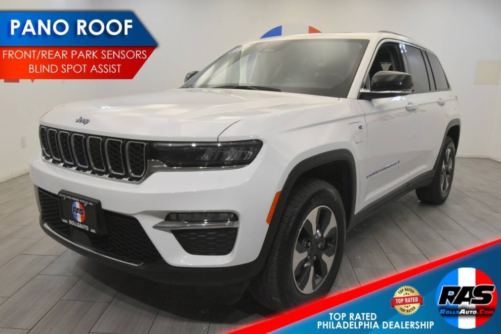 2023 Jeep Grand Cherokee 4XE, White, Mileage: 44,530 
