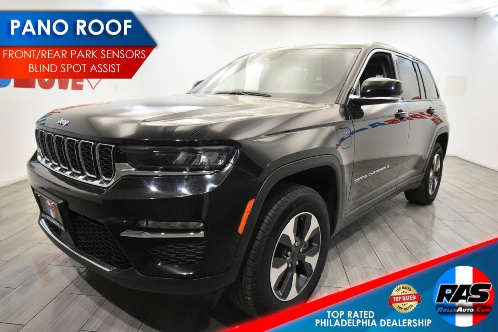2023 Jeep Grand Cherokee 4XE, Black, Mileage: 46,757 