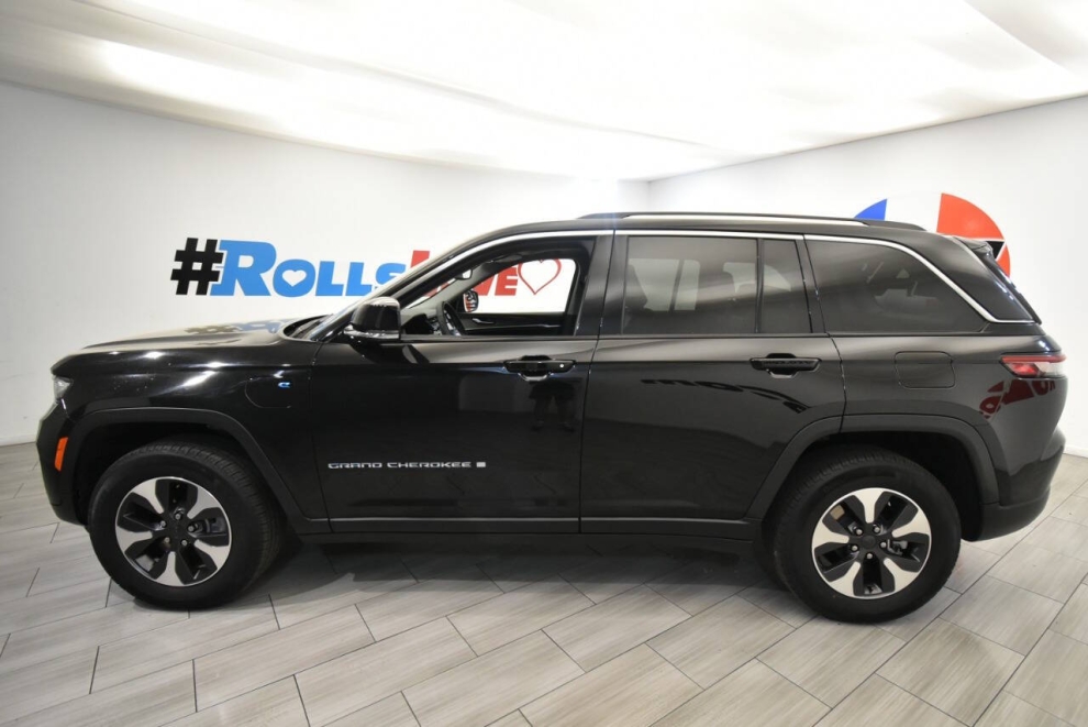 2023 Jeep Grand Cherokee 4XE, Black, Mileage: 46,757 - photo 1