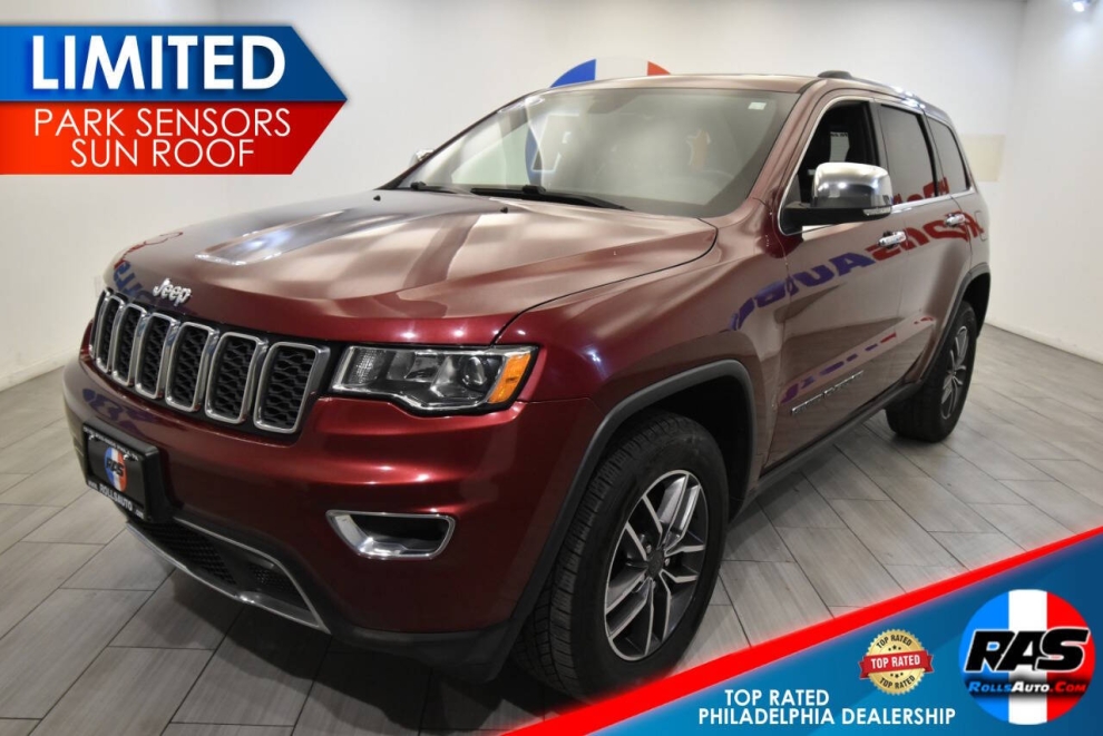 2019 Jeep Grand Cherokee Limited, Red, Mileage: 65,962 