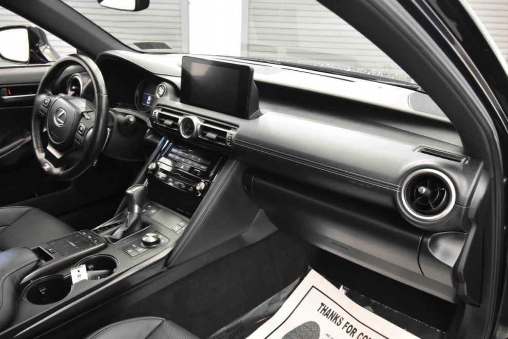 2021 Lexus IS 350 F SPORT AWD 4dr Sedan, Black, Mileage: 78,598 - photo 15