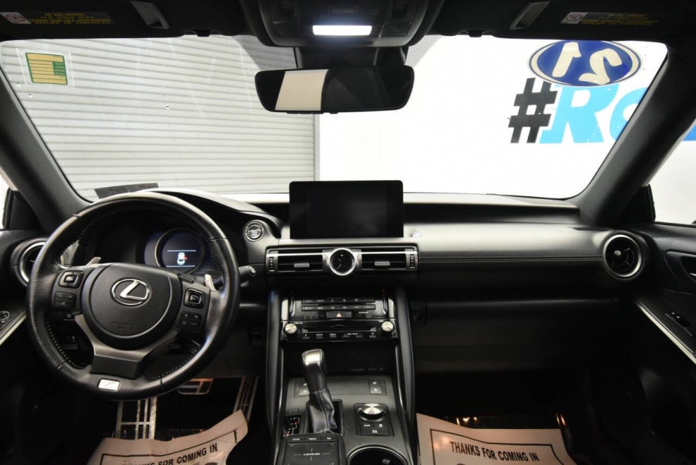 2021 Lexus IS 350 F SPORT AWD 4dr Sedan, Black, Mileage: 78,598 - photo 18