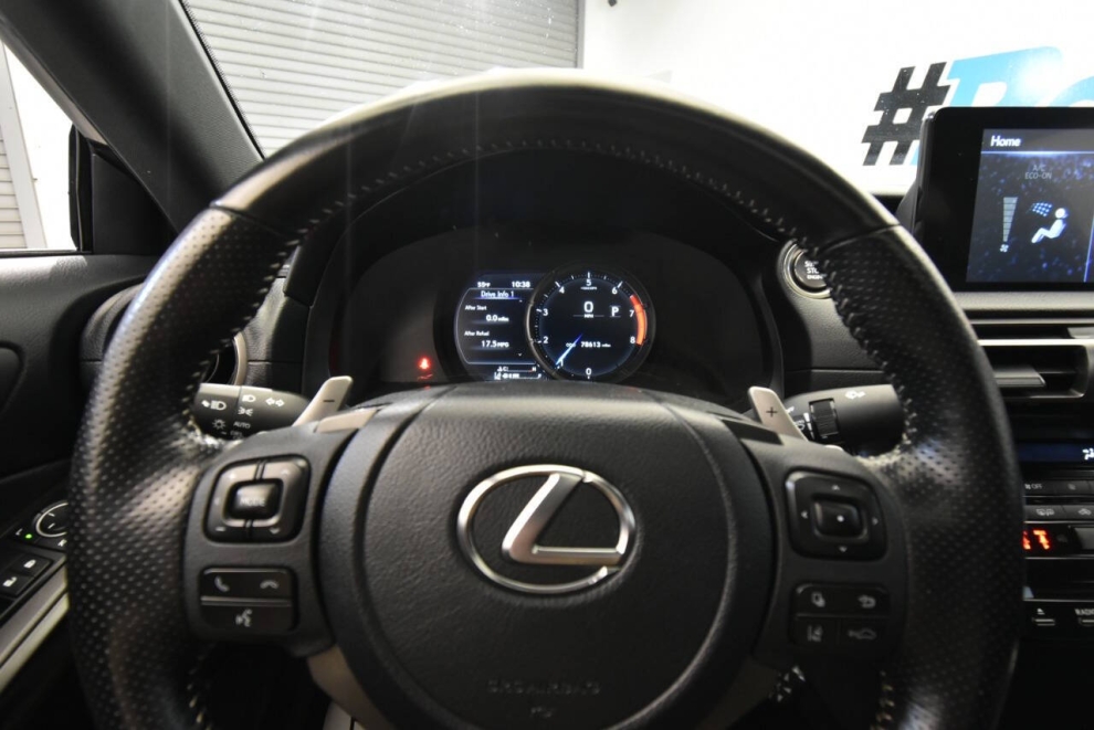 2021 Lexus IS 350 F SPORT AWD 4dr Sedan, Black, Mileage: 78,598 - photo 26