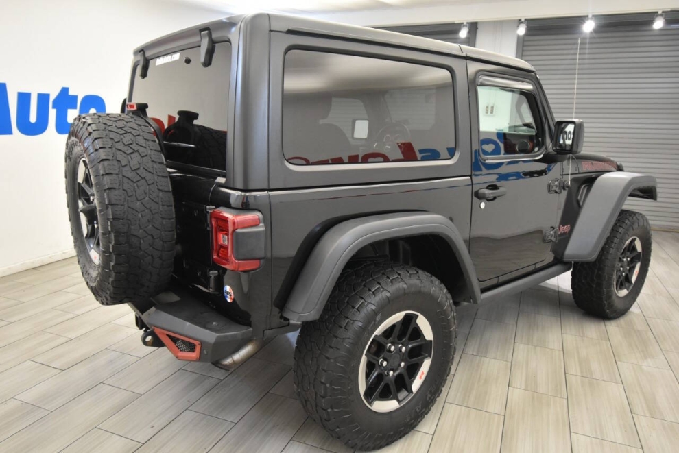 2018 Jeep Wrangler Rubicon 4x4 2dr SUV (midyear release), Black, Mileage: 83,197 - photo 4