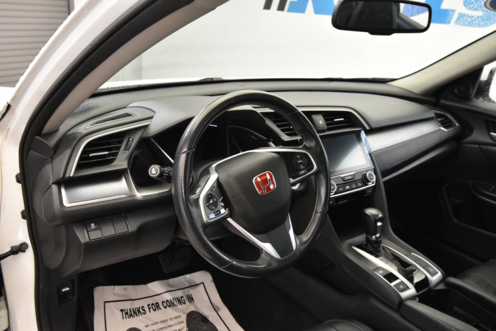2017 Honda Civic EX-L, White, Mileage: 42,157 - photo 10