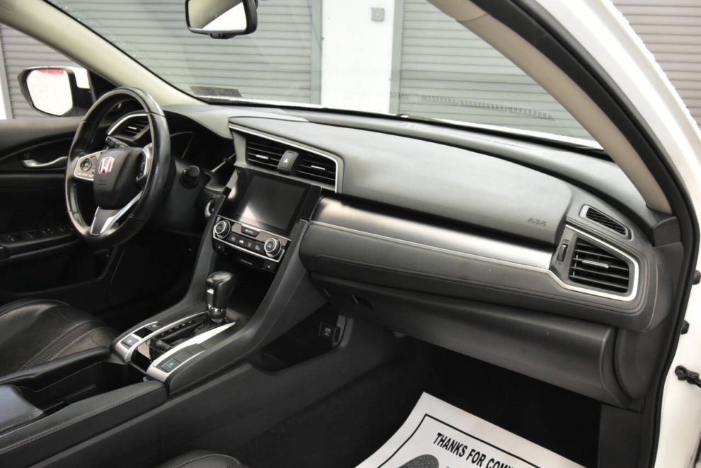 2017 Honda Civic EX-L, White, Mileage: 42,157 - photo 14