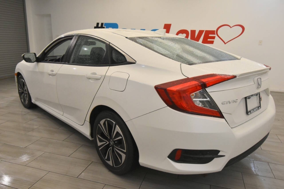 2017 Honda Civic EX-L, White, Mileage: 42,157 - photo 2