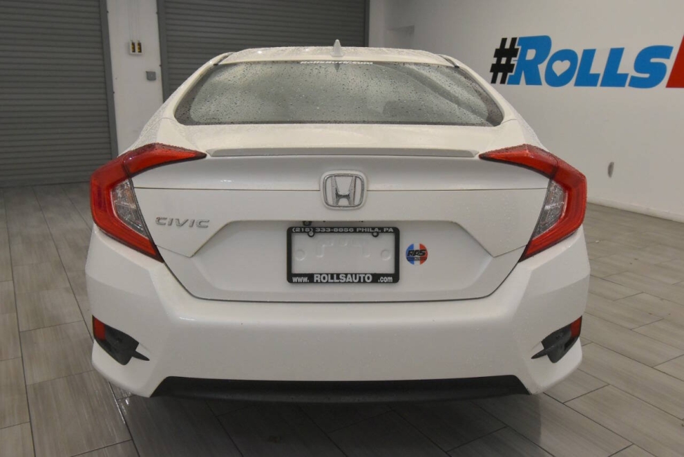 2017 Honda Civic EX-L, White, Mileage: 42,157 - photo 3