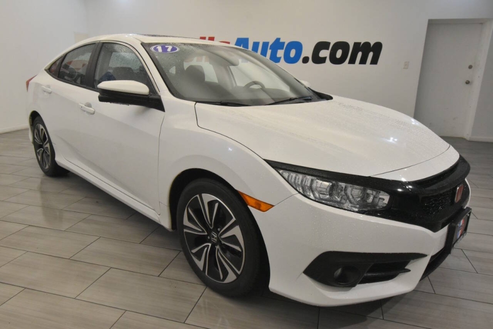 2017 Honda Civic EX-L, White, Mileage: 42,157 - photo 6