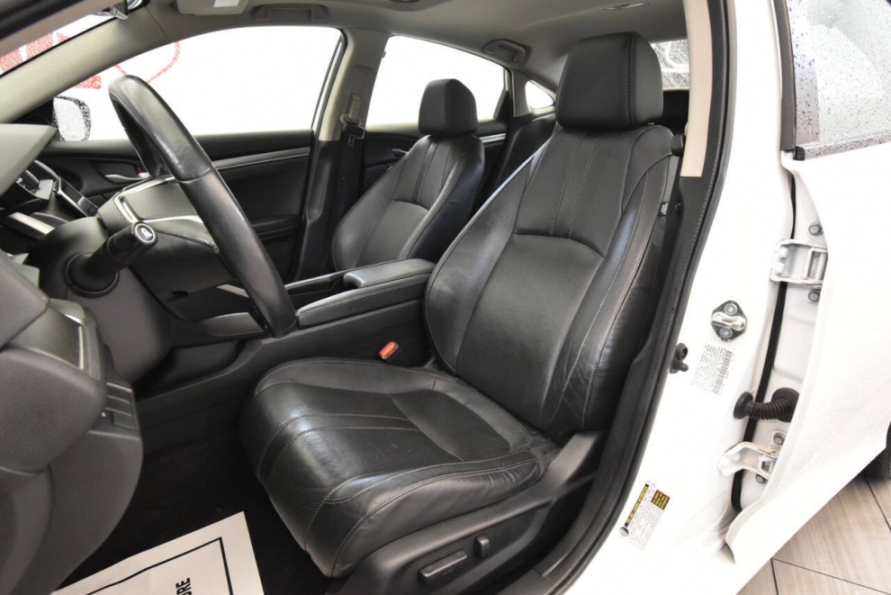 2017 Honda Civic EX-L, White, Mileage: 42,157 - photo 9