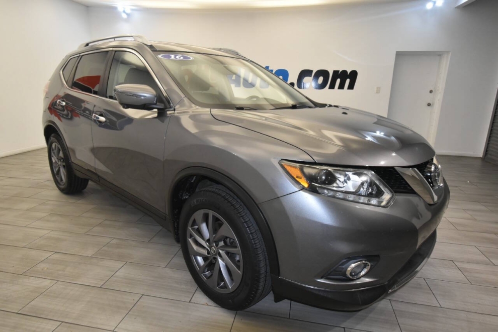 2016 Nissan Rogue SL AWD, Gray, Mileage: 93,464 - photo 6