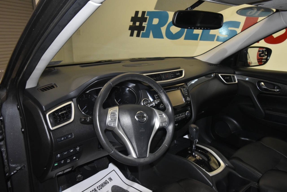 2016 Nissan Rogue SL AWD, Gray, Mileage: 93,464 - photo 9