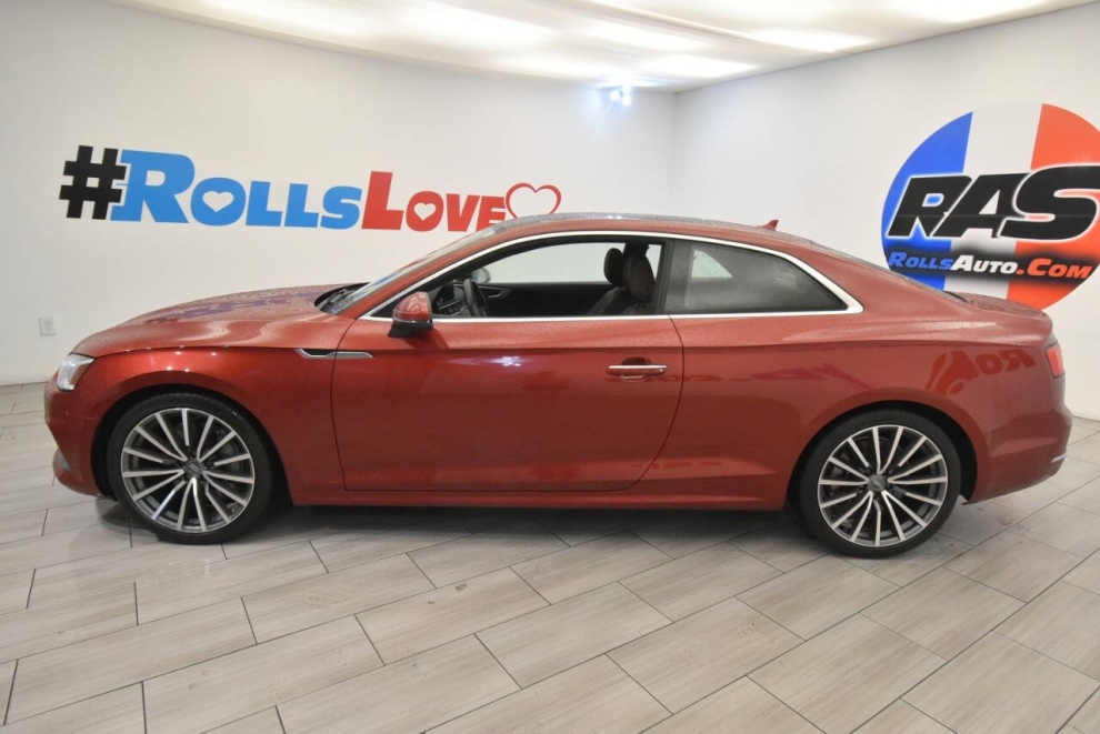 2018 Audi A5 2.0T quattro Premium Plus AWD 2dr Coupe 7A, Red, Mileage: 78,774 - photo 1