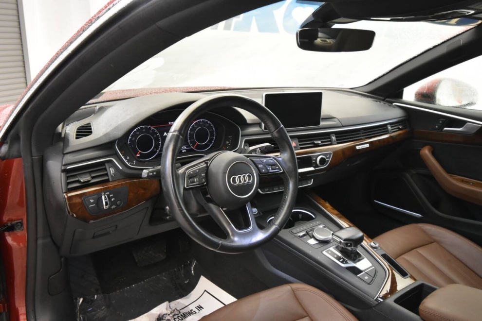 2018 Audi A5 2.0T quattro Premium Plus AWD 2dr Coupe 7A, Red, Mileage: 78,774 - photo 10