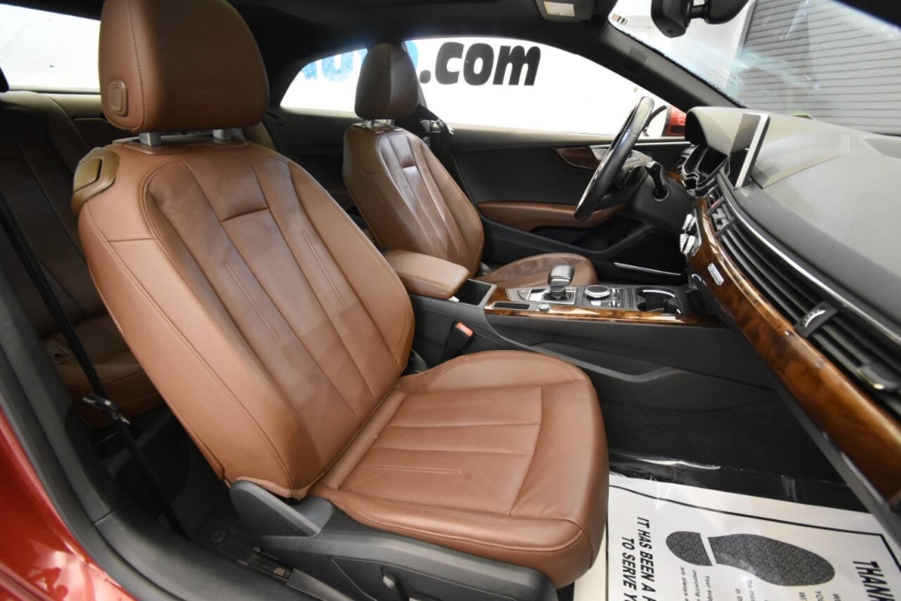 2018 Audi A5 2.0T quattro Premium Plus AWD 2dr Coupe 7A, Red, Mileage: 78,774 - photo 14