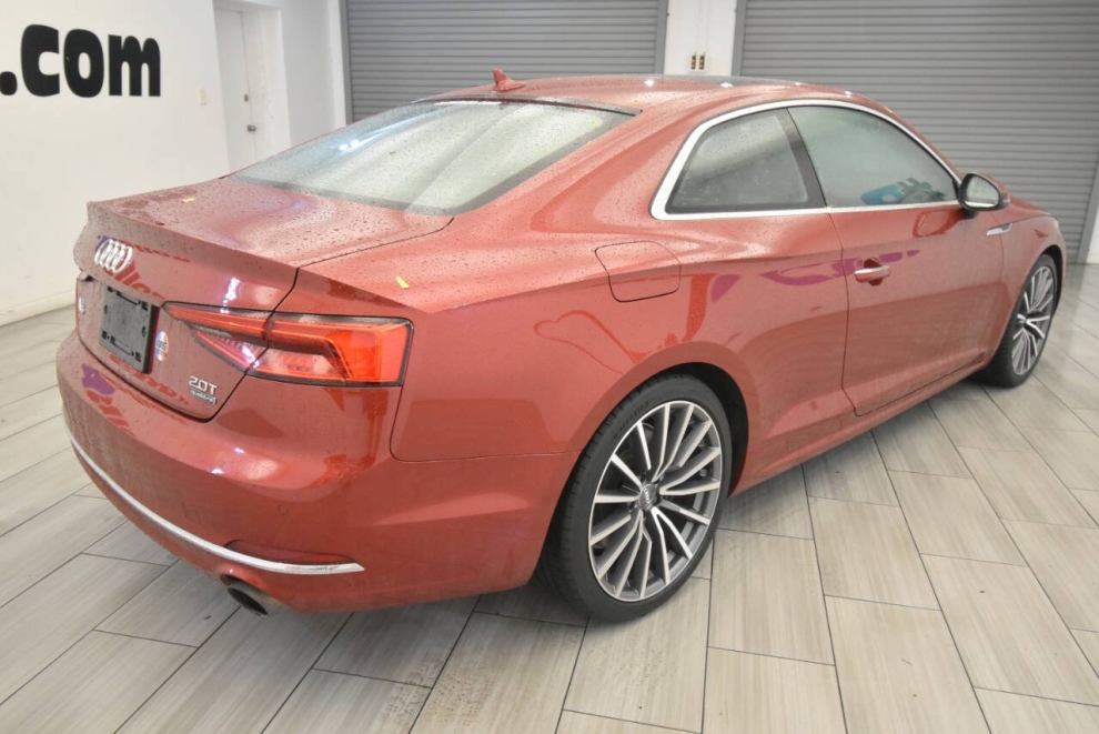 2018 Audi A5 2.0T quattro Premium Plus AWD 2dr Coupe 7A, Red, Mileage: 78,774 - photo 4