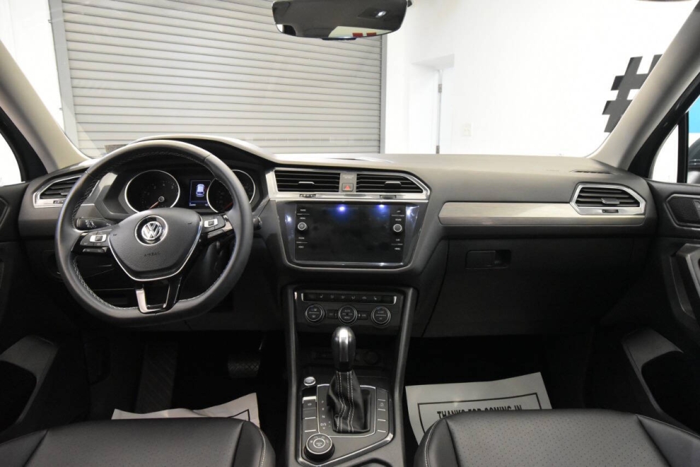 2021 Volkswagen Tiguan SE 4Motion, Teal, Mileage: 44,397 - photo 18