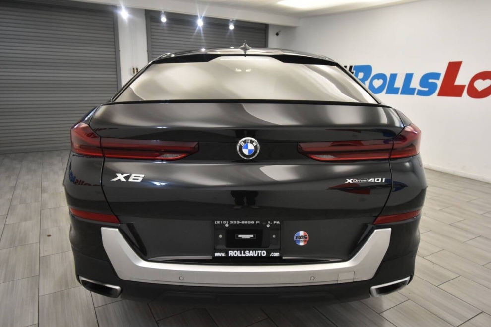2023 BMW X6 xDrive40i AWD 4dr Sports Activity Coupe, Black, Mileage: 15,153 - photo 3