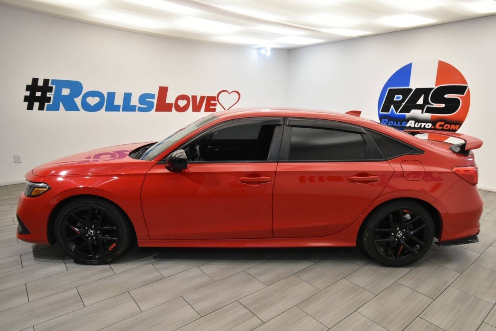 2022 Honda Civic Sport 4dr Sedan, Red, Mileage: 46,890 - photo 1