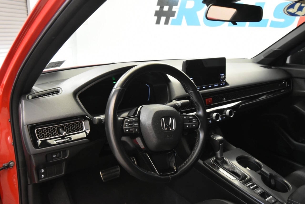 2022 Honda Civic Sport 4dr Sedan, Red, Mileage: 46,890 - photo 10